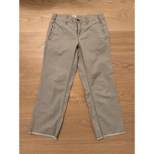 G1 GOODS SURPLUS RAW HEM PANTS Size 2 $168 Khaki